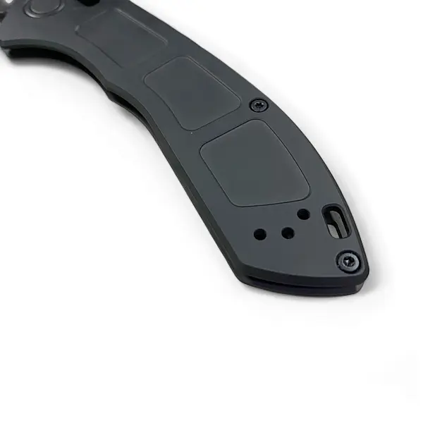 Benchmade NARROWS AXIS黑色鈦柄折刀-M390鋼黑色DLC處理-0