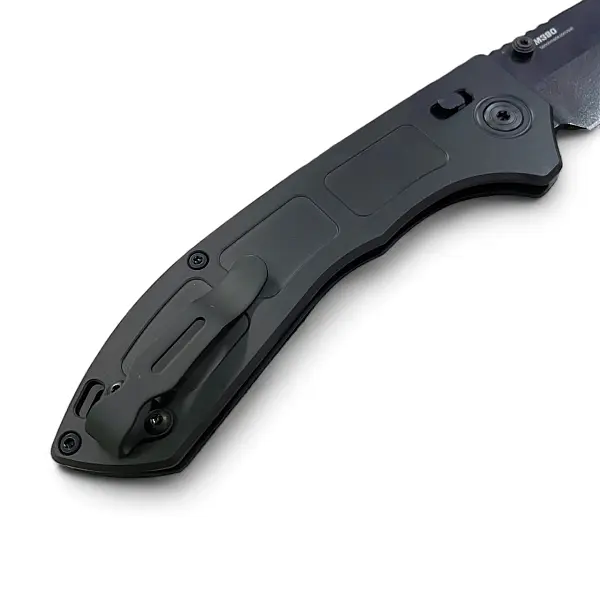 Benchmade NARROWS AXIS黑色鈦柄折刀-M390鋼黑色DLC處理-0