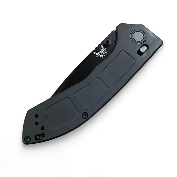 Benchmade NARROWS AXIS黑色鈦柄折刀-M390鋼黑色DLC處理-0
