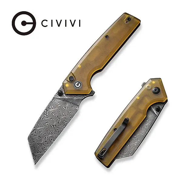 Civivi Amirite ULTEM柄/大馬鋼/按鈕鎖折刀 $5150