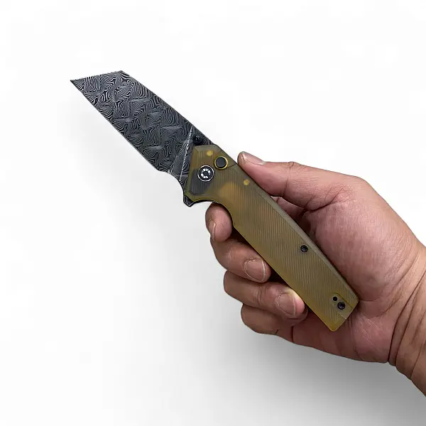 Civivi Amirite ULTEM柄/大馬鋼/按鈕鎖折刀 $5150-0