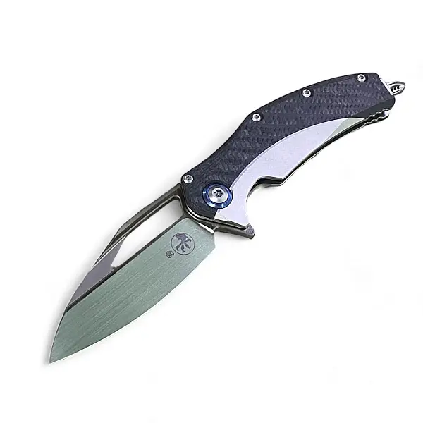 Microtech Matrix 鈦合金鑲碳纖柄/M390鋼折刀