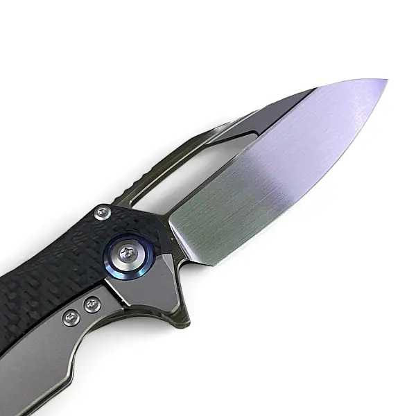 Microtech Matrix 鈦合金鑲碳纖柄/M390鋼折刀-0