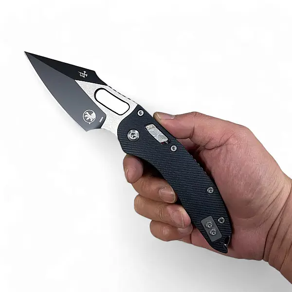 Microtech STITCH RAM-LOK 黑G10柄/M390MK鋼折刀-0