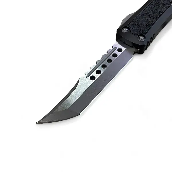 Microtech DAYTNA HELLHOUND 簽名版APO石洗/地獄犬刃型-自動刀-0