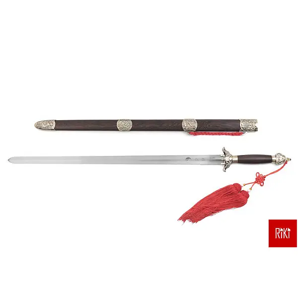 日月乾坤武術劍-凹凸硬刃-未開鋒-0