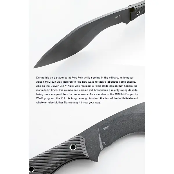 CRKT CLEVER GIRLI™ KUKRI 直刀-0