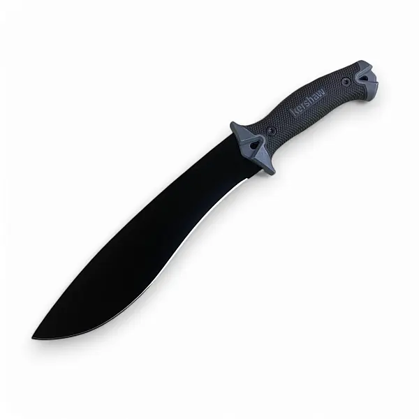 Kershaw Camp 10 野營大砍刀 65Mn鋼/橡膠柄/黑刃-0