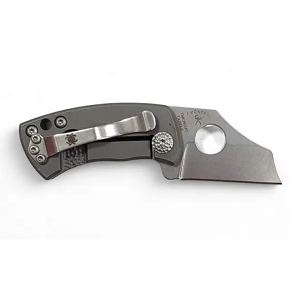 Spyderco McBee 鈦柄 FramLock折刀-0
