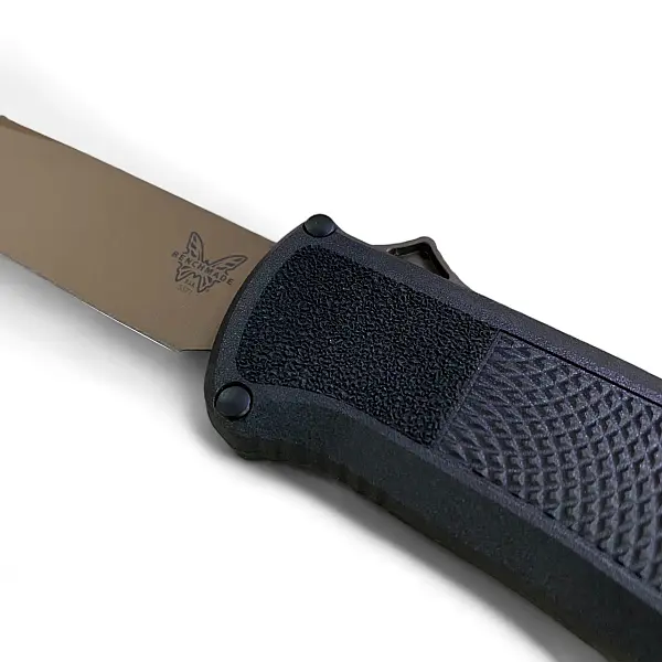 Benchmade Shootout® 碳纖尼龍柄 OTF自動刀 Cruwear鋼-PVD處理-0
