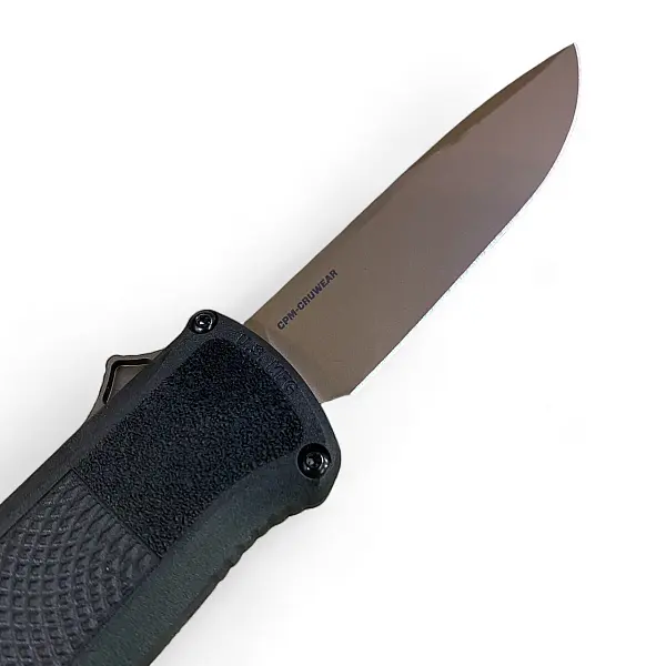 Benchmade Shootout® 碳纖尼龍柄 OTF自動刀 Cruwear鋼-PVD處理-0