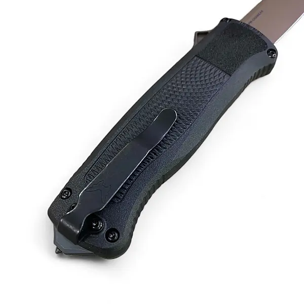 Benchmade Shootout® 碳纖尼龍柄 OTF自動刀 Cruwear鋼-PVD處理-0