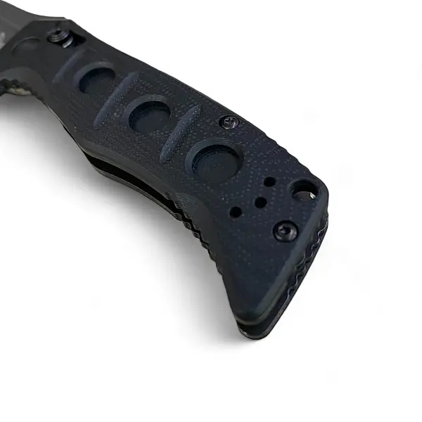 Benchmade MINI Auto Adamas 黑G10柄自動折刀-0