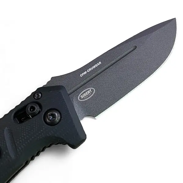 Benchmade MINI Auto Adamas 黑G10柄自動折刀-0