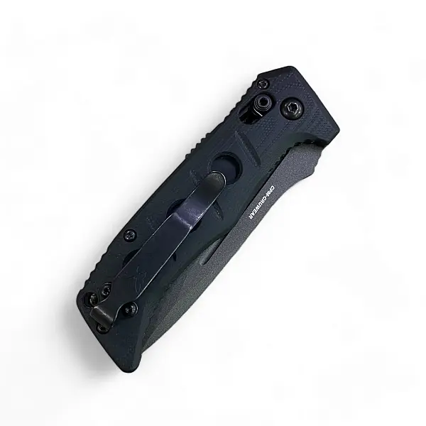 Benchmade MINI Auto Adamas 黑G10柄自動折刀-0