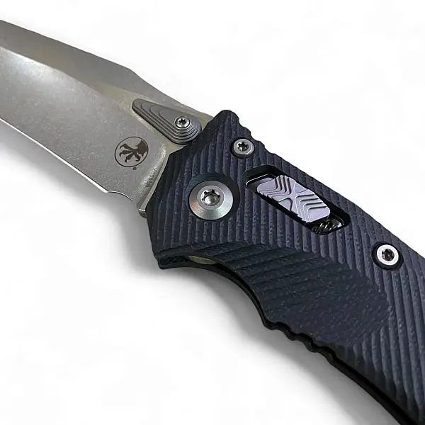 Microtech AMPHIBIAN RAM LOK 黑柄石洗面折刀-0