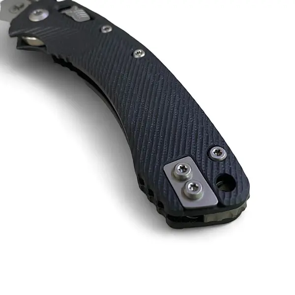 Microtech AMPHIBIAN RAM LOK 黑柄石洗面折刀-0