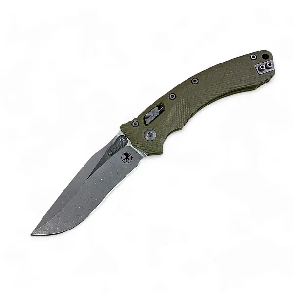 Microtech AMPHIBIAN RAM LOK 末日石洗面折刀