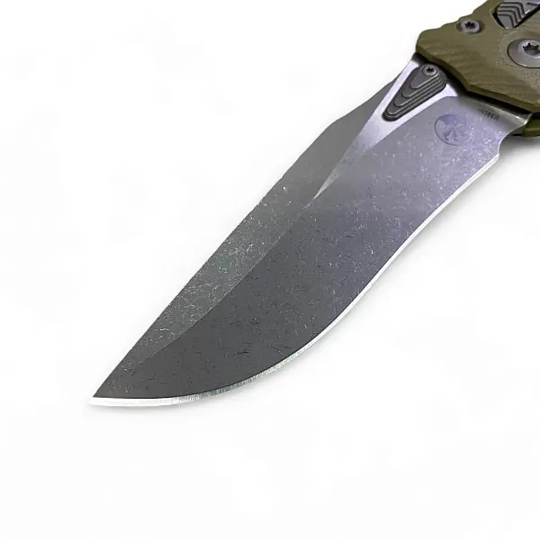 Microtech AMPHIBIAN RAM LOK 末日石洗面折刀-0
