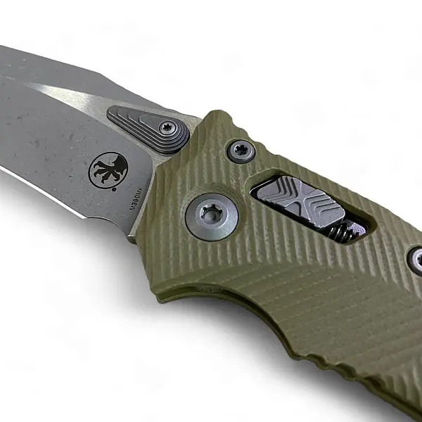 Microtech AMPHIBIAN RAM LOK 末日石洗面折刀-0