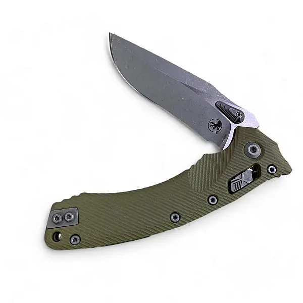 Microtech AMPHIBIAN RAM LOK 末日石洗面折刀-0