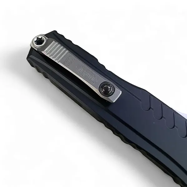Microtech Cypher II S/E 黑鋁柄/石洗緞面/OTF自動刀<單一特價>-0