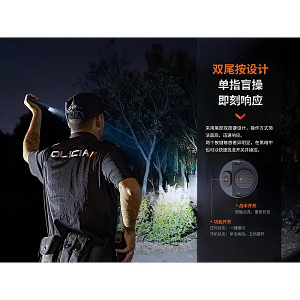 Fenix PD36R PRO RED 高性能充電戰術小直手電筒(紅迷彩特別版)-0