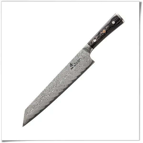 ZHEN臻 德國101層大馬鋼 240mm 劍型主廚料理刀 <單一特價>-0