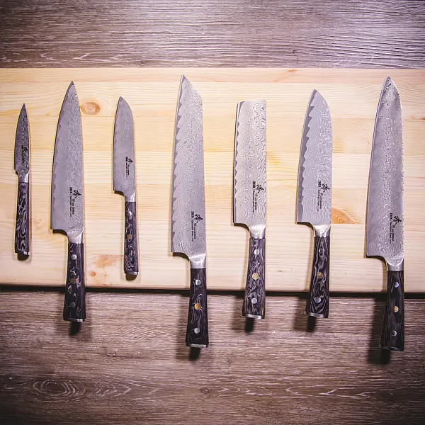 ZHEN臻 德國101層大馬鋼 240mm 劍型主廚料理刀 <單一特價>-0