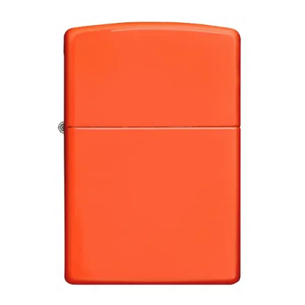 Zippo Neon Orange 橘霓虹螢光漆打火機