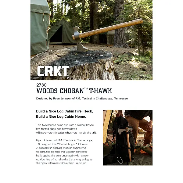 CRKT Woods Chogan T-Hawk 野營斧 <單一特價>-0