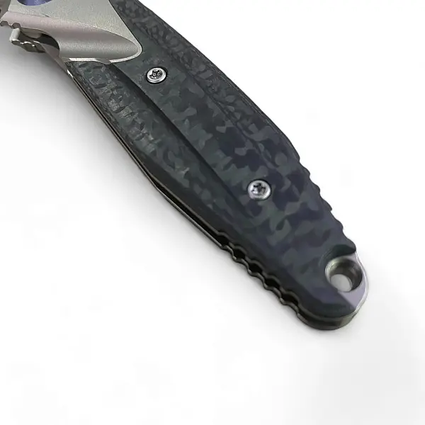 Microtech BRAVO MINI M390鋼/鈦合金鑲碳纖柄/Tanto刃折刀 <單一特價>-0