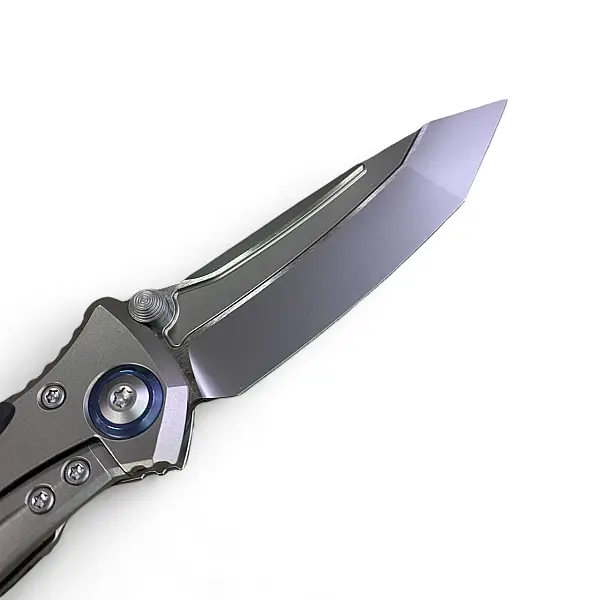 Microtech BRAVO MINI M390鋼/鈦合金鑲碳纖柄/Tanto刃折刀 <單一特價>-0