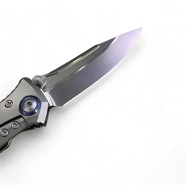 Microtech BRAVO MINI M390鋼/鈦合金鑲碳纖柄/水滴刃 <單一特價>-0