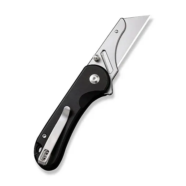 Civivi Elementum Utility 黑鋁柄按鈕鎖美工刀-0