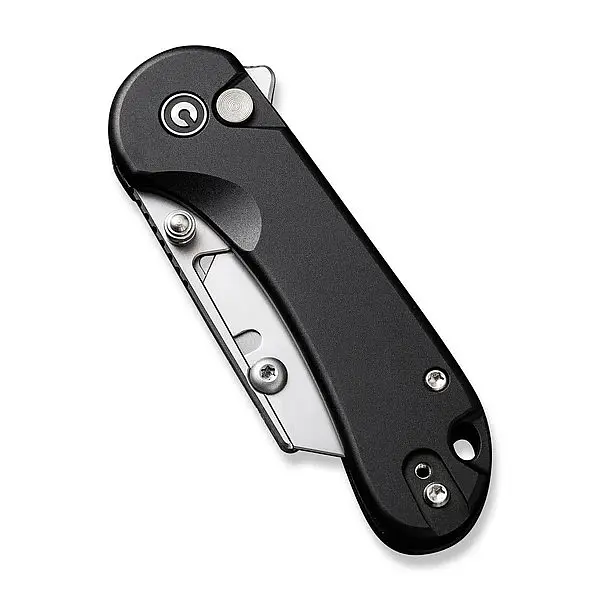 Civivi Elementum Utility 黑鋁柄按鈕鎖美工刀-0