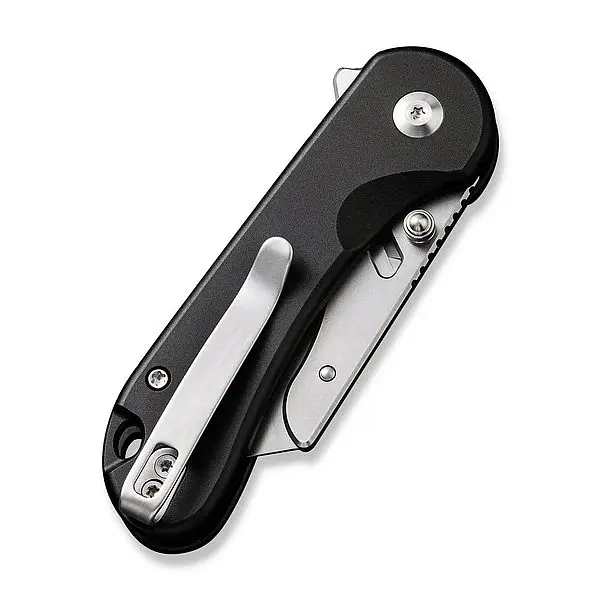 Civivi Elementum Utility 黑鋁柄按鈕鎖美工刀-0