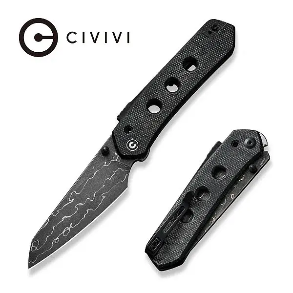 Civivi Vision FG Superlock黑電木柄/大馬鋼折刀