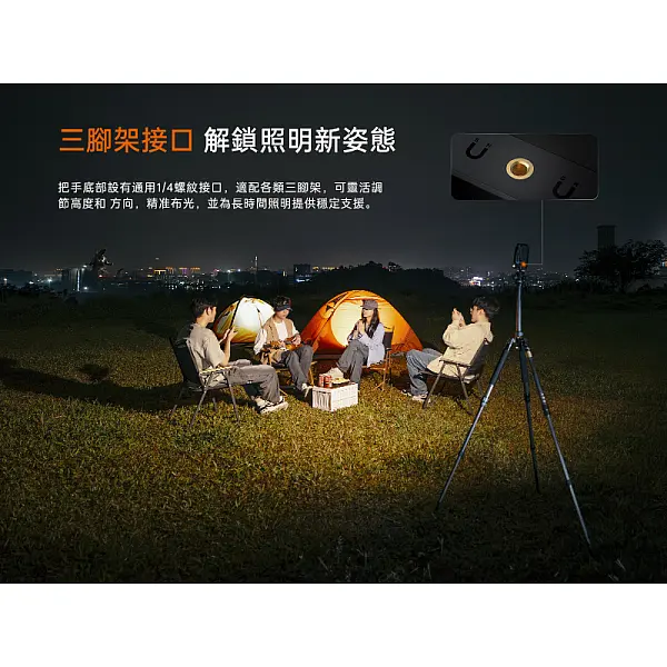 Fenix CL27R 聚泛光多功能戶外燈 1600流明/Type-C直充-冰川藍-0