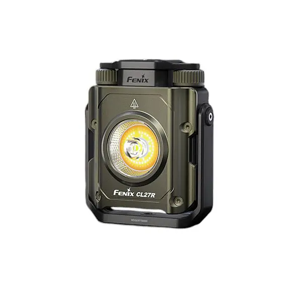 Fenix CL27R 聚泛光多功能戶外燈 1600流明/Type-C直充-荒野綠