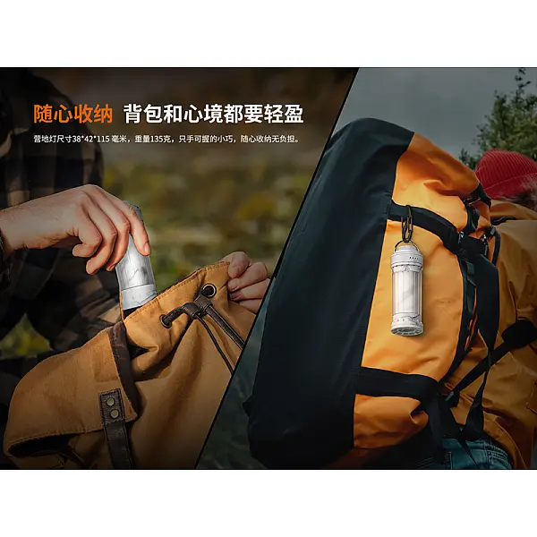Fenix CL22R 小巧多功能氛圍燈 500流明/Type-C充電-荒野綠-0