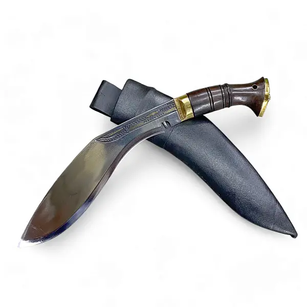 BUDHUNE KUKRI 經典廓爾克彎刀 5160鋼/半拋光/紫檀木柄