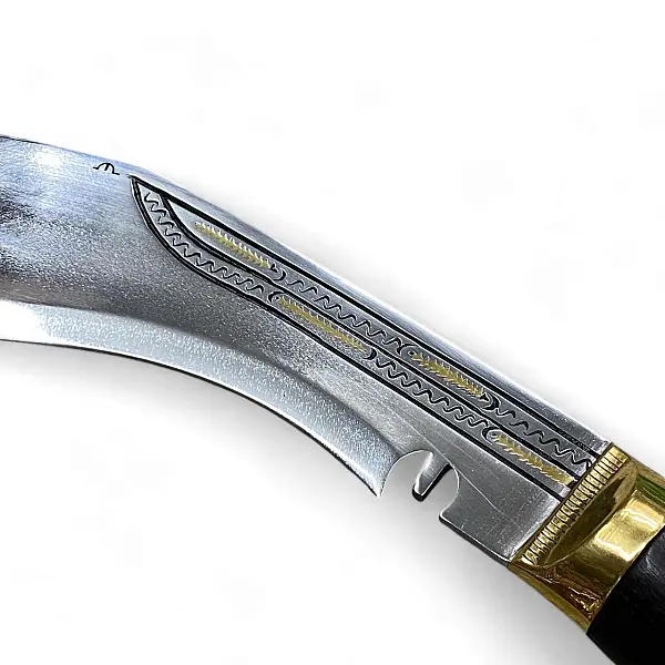 BUDHUNE KUKRI 經典廓爾克彎刀 5160鋼/半拋光/紫檀木柄-0