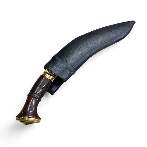 BUDHUNE KUKRI 經典廓爾克彎刀 5160鋼/半拋光/紫檀木柄-0