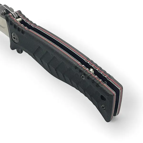 Witharmour TORPEDO 黑G10柄石洗刃折刀-0
