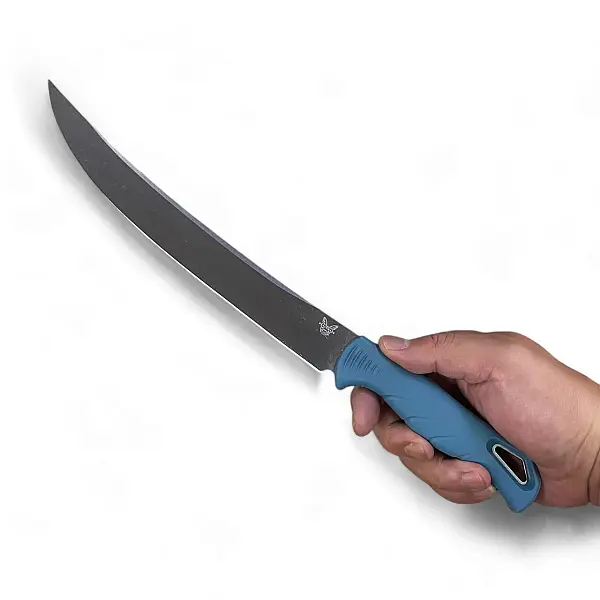 Benchmade Fishcrafter 9吋海藍柄魚刀/MagnaCut鋼-0