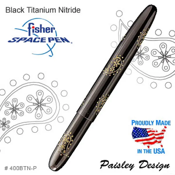 Fisher Space Pen 氮化鈦系列太空筆 400BTN-P