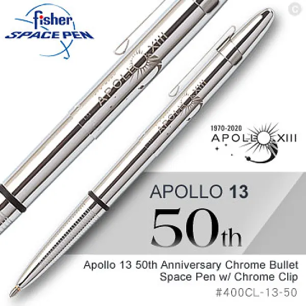 Fisher Apollo 13 阿波羅13號50周年紀念太空筆