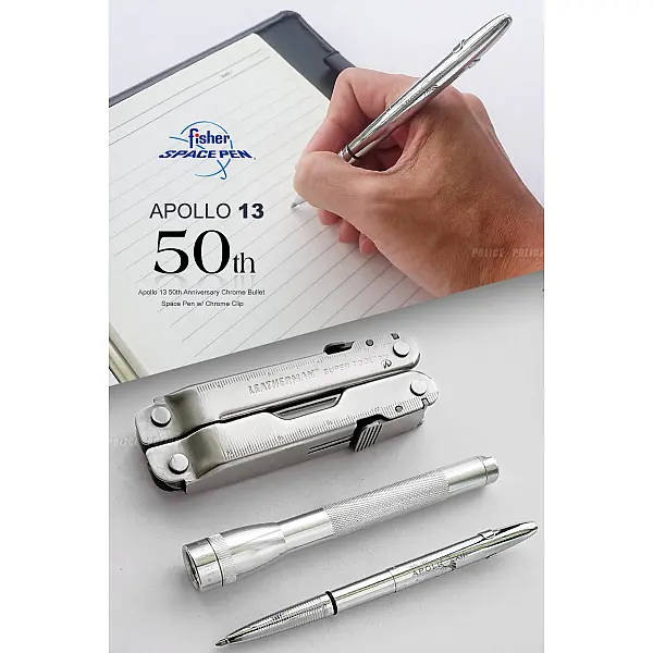 Fisher Apollo 13 阿波羅13號50周年紀念太空筆 <單一特價>-0