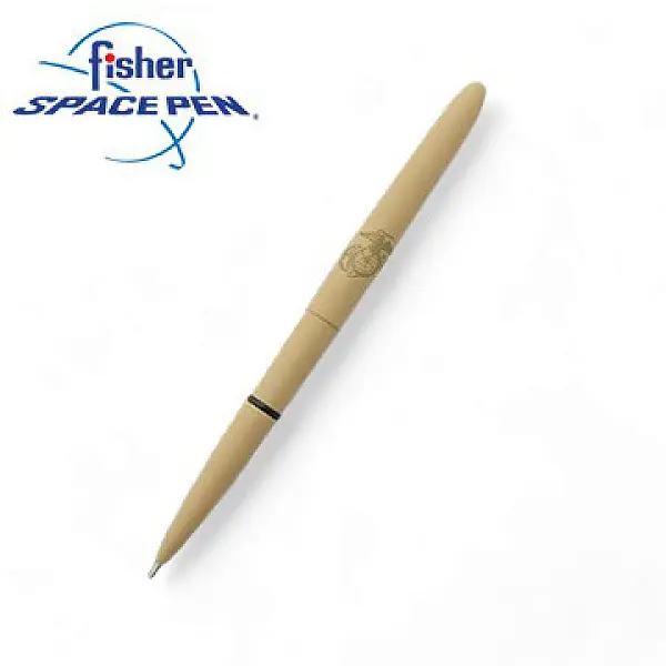 Fisher military 沙色太空筆-吊卡裝